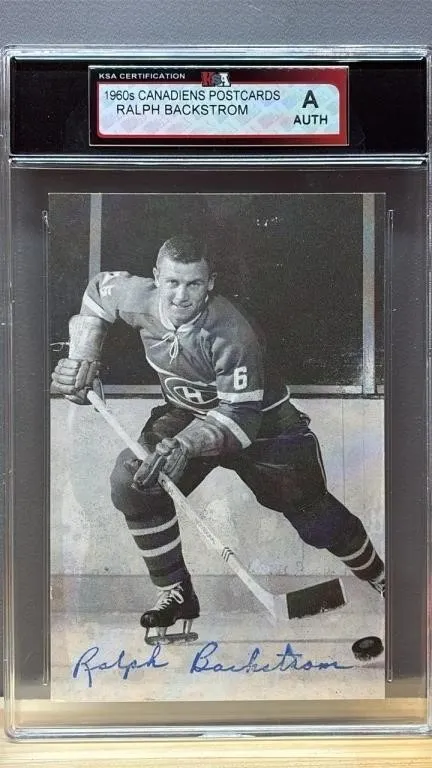 KSA Authenticated 1960�s Montreal Canadiens