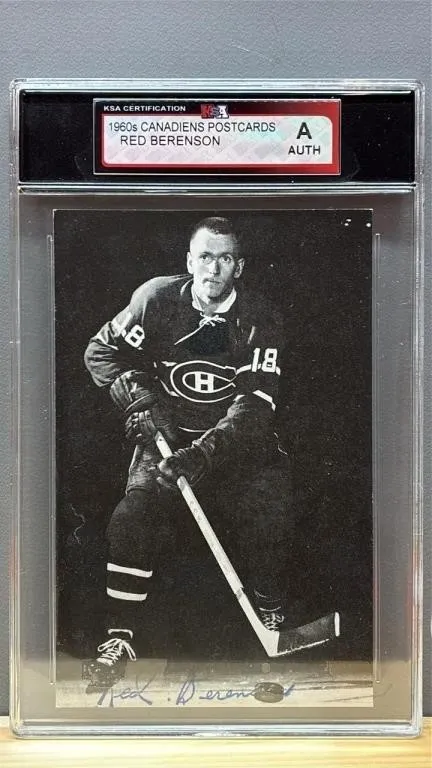 KSA Authenticated 1960�s Montreal Canadiens