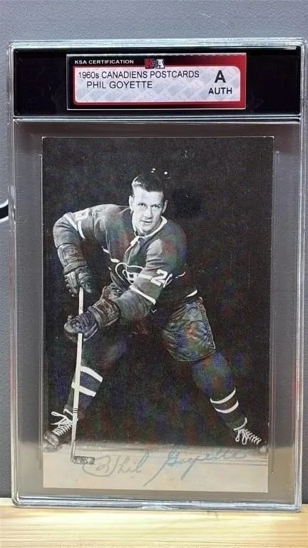 KSA Authenticated 1960�s Montreal Canadiens