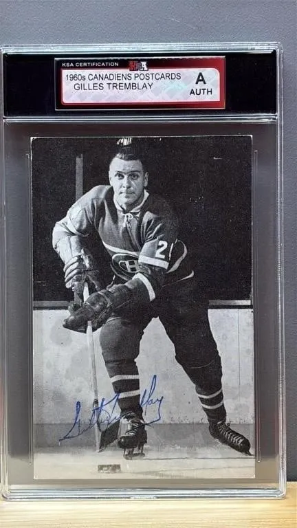 KSA Authenticated 1960�s Montreal Canadiens