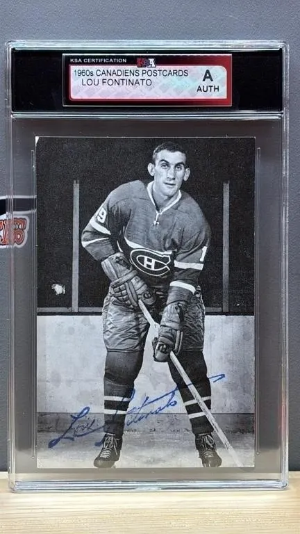 KSA Authenticated 1960�s Montreal Canadiens