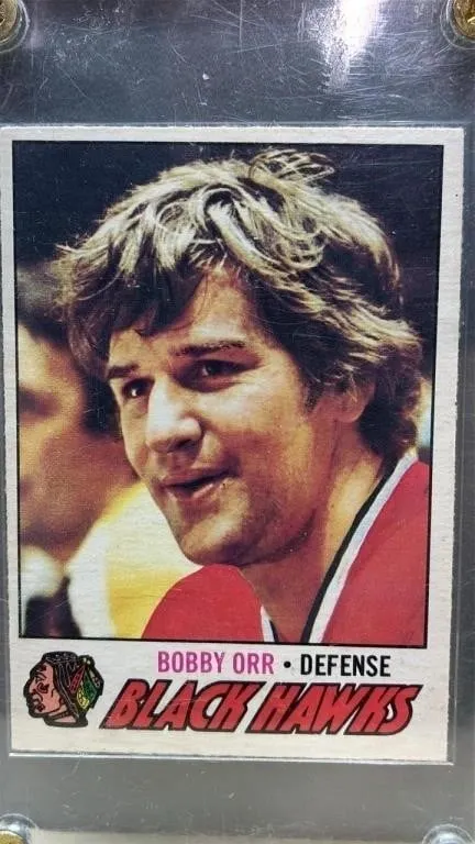 1977 OPC Bobby Orr Hockey Card. *SC