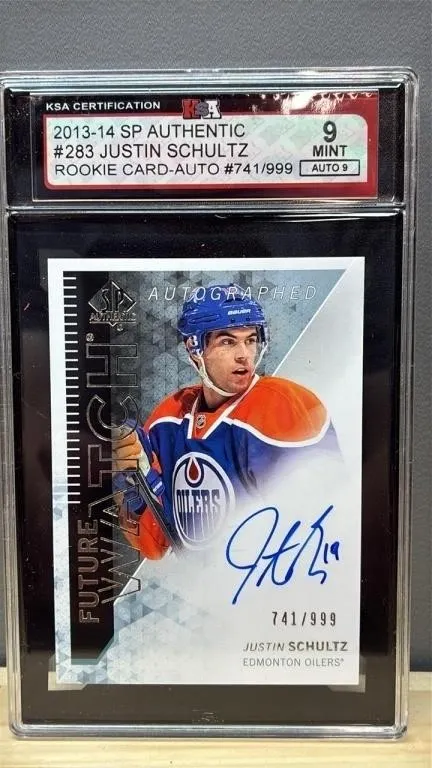Grade 9 KSA UD 2013-14 Justin Schulz Autographed