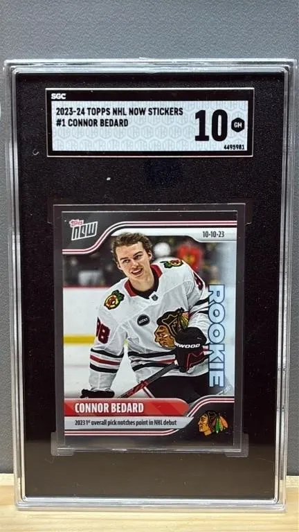 Grade 10 SGC TOPPS 2023-24 Connor B�dard Hockey