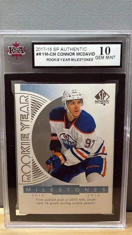 Grade 10 KSA SP 2017-18 Connor McDavid Hockey