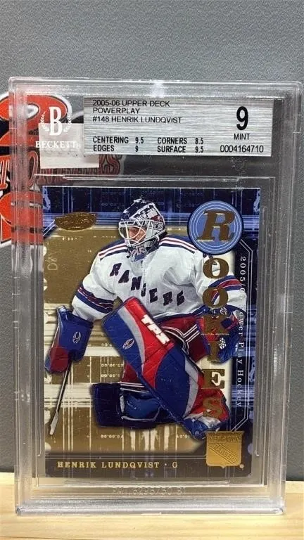 Grade 9 Beckett UD 2005-06 Henrik Lundqvist
