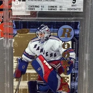 Grade 9 Beckett UD 2005-06 Henrik Lundqvist