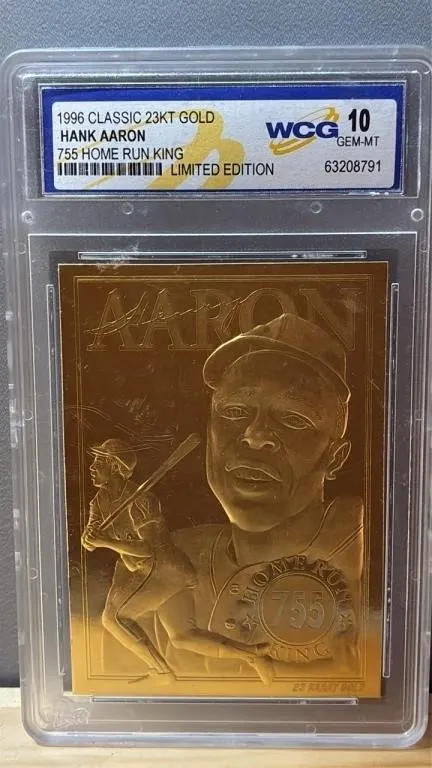 Grade 10 WCG Bleachers 1996 Classic 23kt Gold