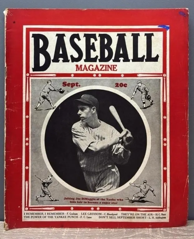 Baseball Magazine September 1937.