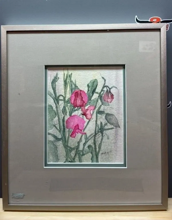 Framed Original Watercolour Painting By Dianna