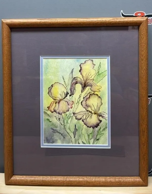 Framed Original Watercolour Painting by Dianna