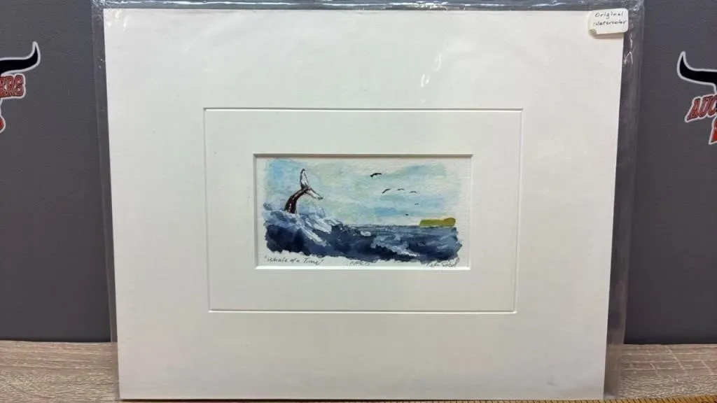 Matted Original Watercolour by Peter Sobol -