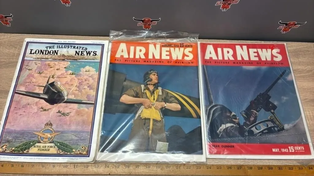 Air News Magazine (1943) & The Illustrated London