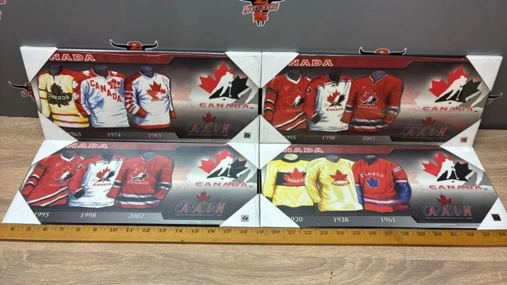 4 Olson Canadian Team Canada Hockey Jersey