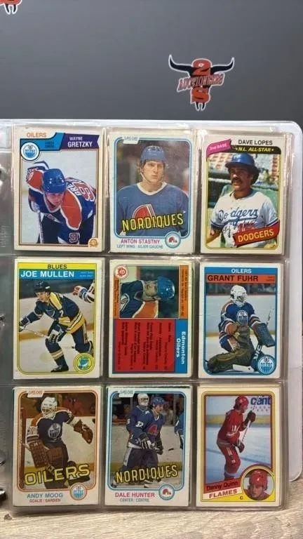Small Binder of Asst. Hockey Cards.