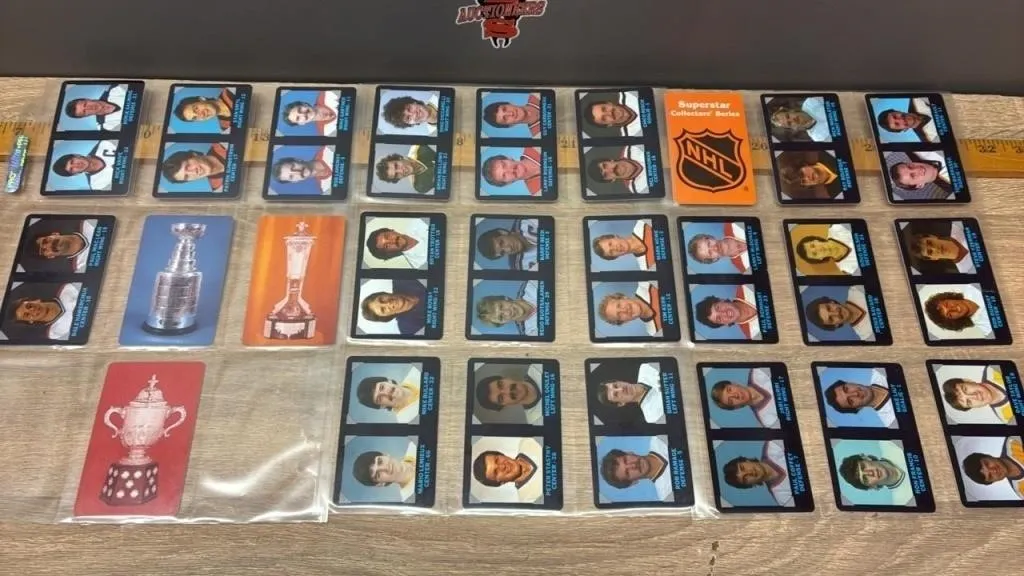 NHL Superstar Collector Series Cards.