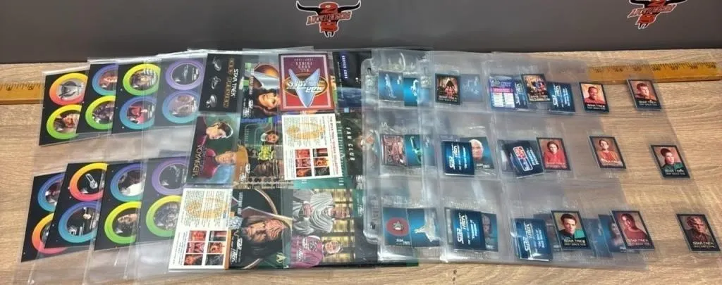 Asst. Star Trek Collector Cards.