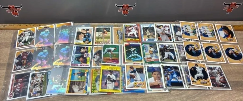Asst. Baseball & Football Cards.