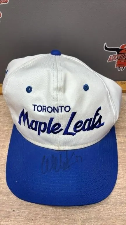 Signed Toronto Maple Leaf's Cap. *Unknown