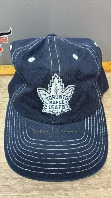 Signed Toronto Maple Leaf's Cap. *Unknown