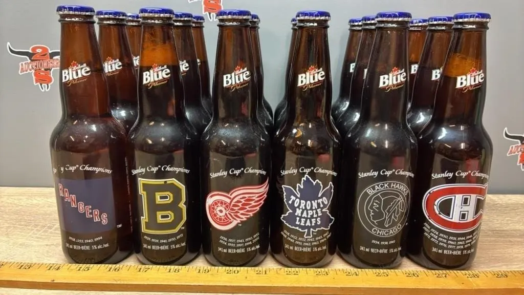 Labatt Blue Collector Bottles - Stanley Cup