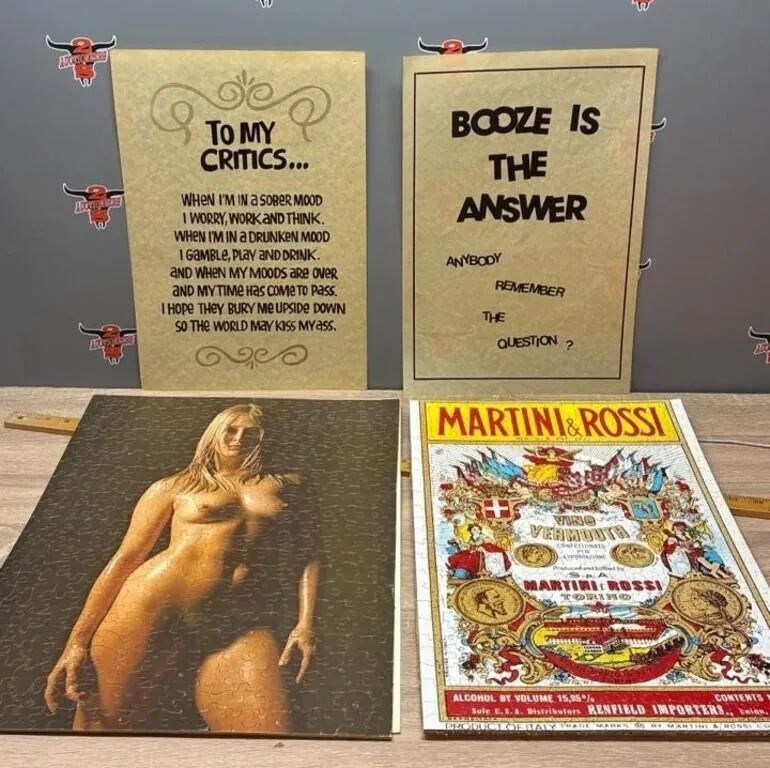 Vintage Wisdom & 2 Puzzles.