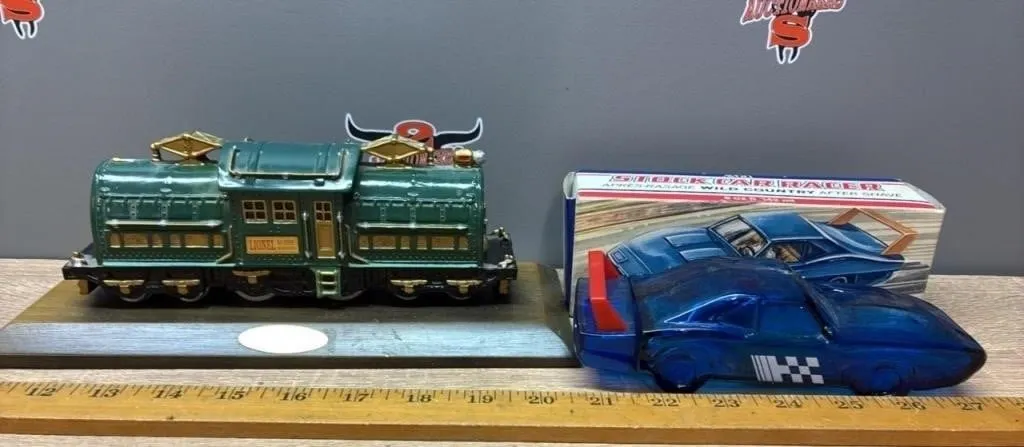 AVON Train Car Figure & Stock Car Fragrance