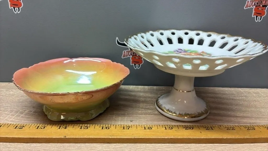2 Vintage China Dishes. *NO SHIPPING