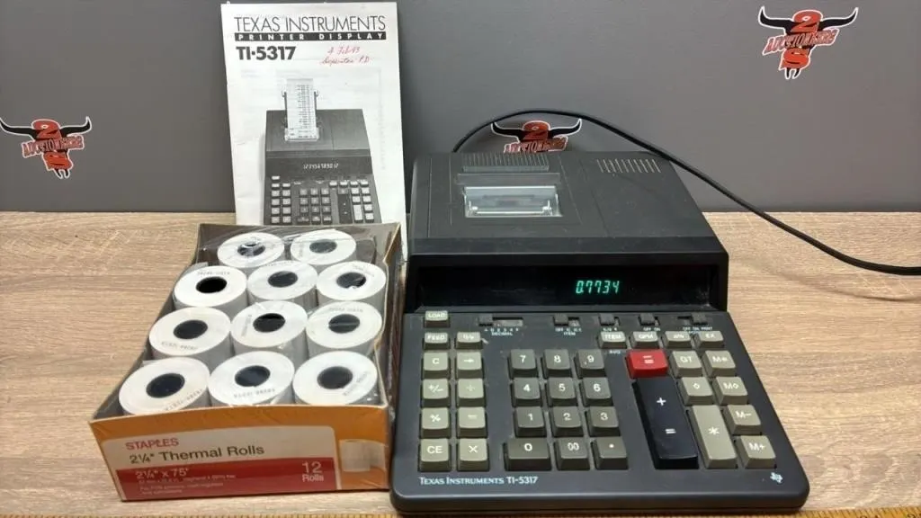 Texas Instruments TI-5317 Printing Calculator.