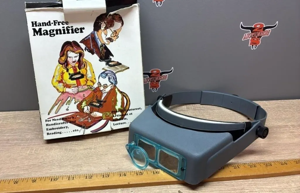 Hands Free & Head Mount Magnifiers.