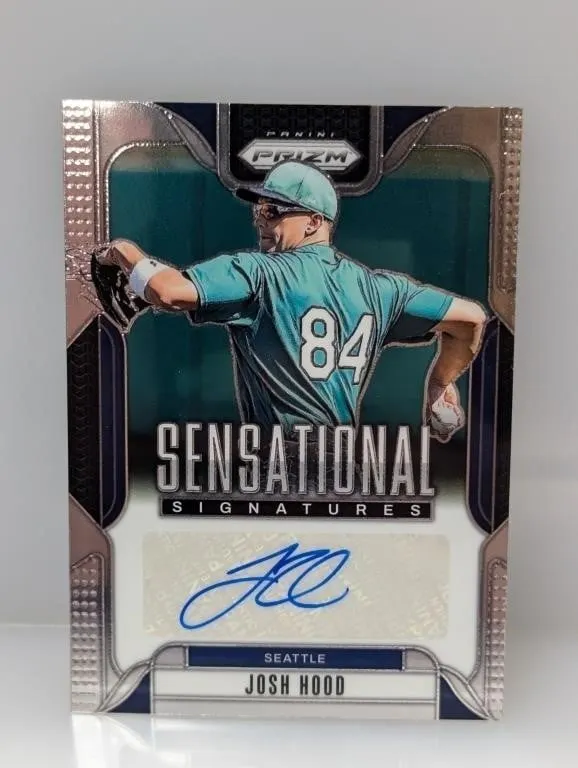 2025 PRIZM Sensational Signatures Auto Josh Hood