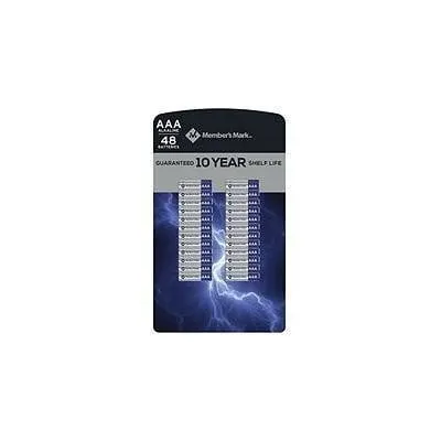 Alkaline Aaa Batteries 48ct 980196945