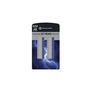 Alkaline Aaa Batteries 48ct 980196945