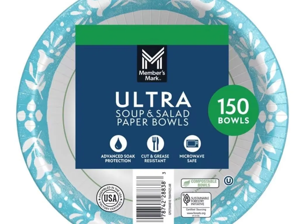 Ultra SoupSalad Paper Bowls 20 oz. 150ct