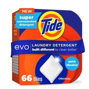 Tide Evo Laundry Detergent Tiles 66ct