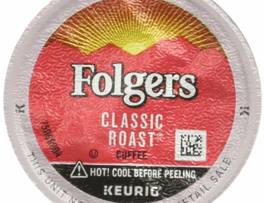 Folgers Classic Roast Coffee K-Cup Pods 100ct