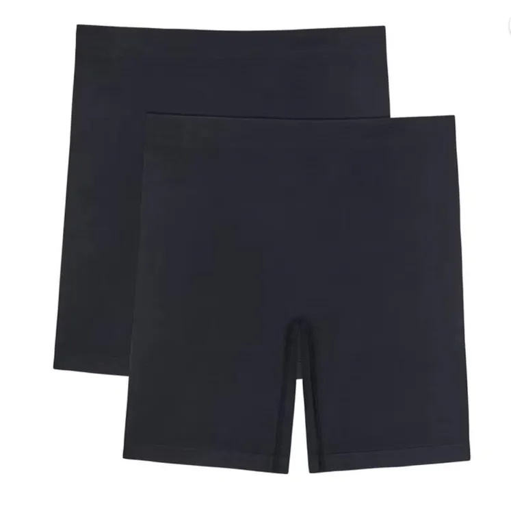 Womens Bike Shorts 2-Pack Size M