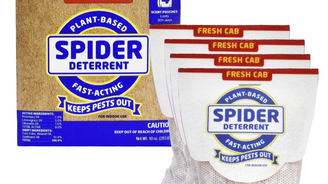 Fresh Cab Spider Deterrent 7.5oz 4pk