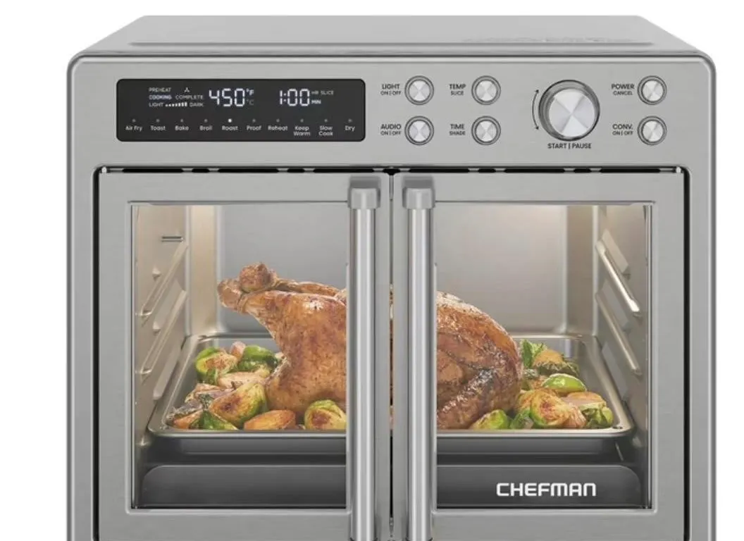 Chefman 10-in-1 French Door Toaster Oven