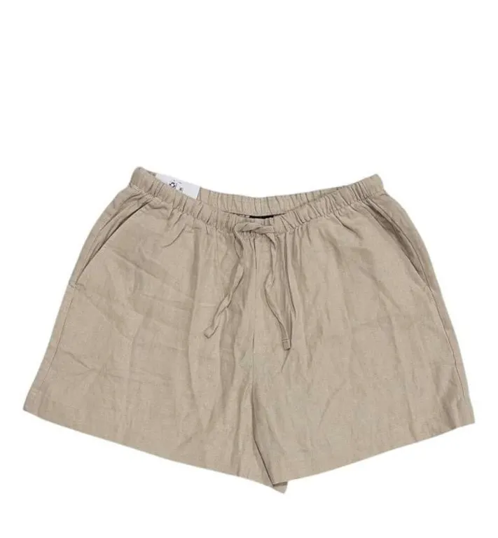 Gap Womens Linen Pull-On Shorts XL