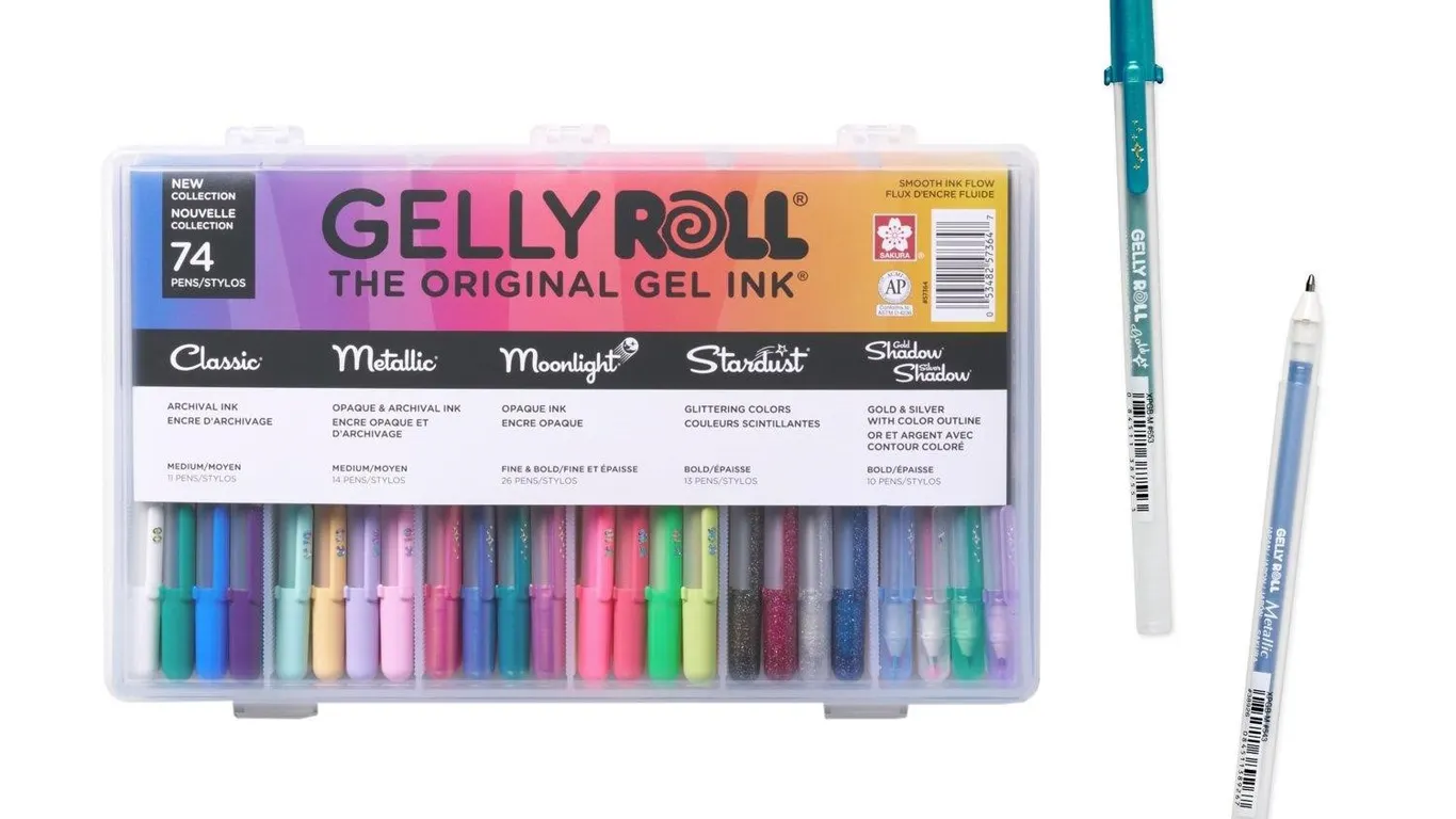 Sakura Gelly Roll Gel Pen Set 74pc