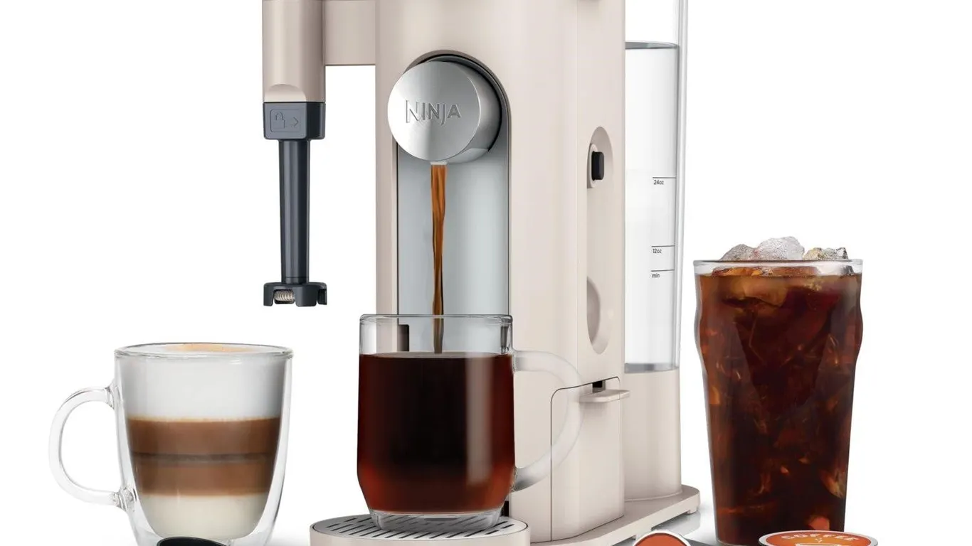 Ninja PB055AST Pod Grounds Coffee Maker 68oz