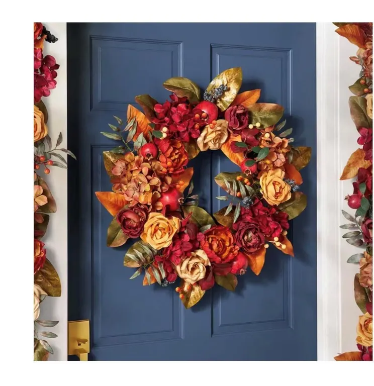 Harvest Floral Wreath