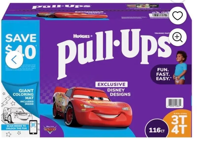 Pull-Ups Training Pants Boys Sizes 2T-6T