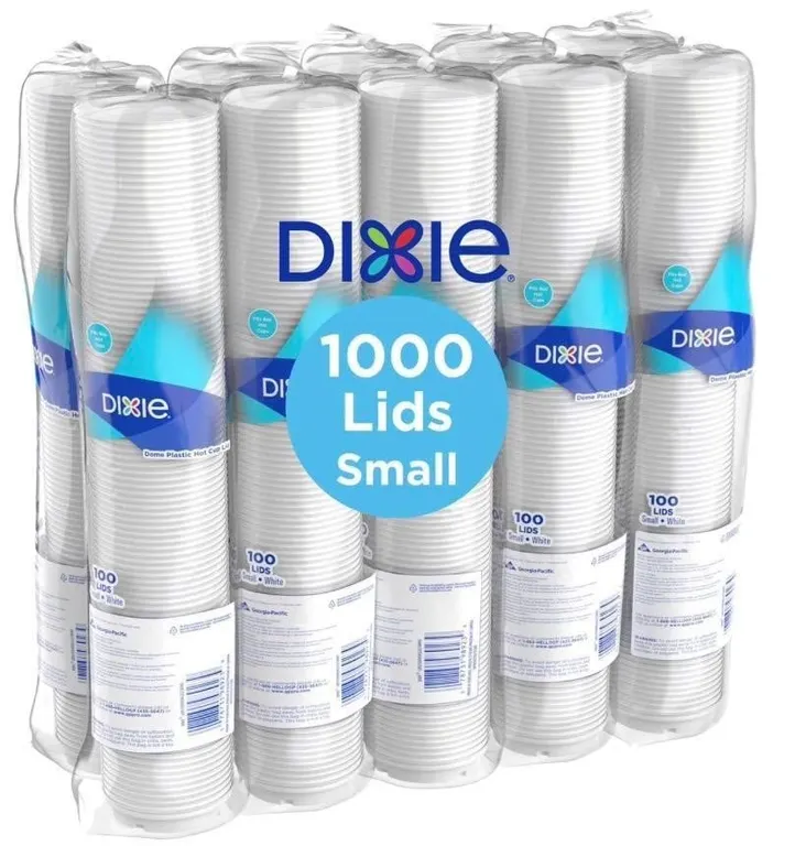 Dixie PerfectTouch Domed Hot Cup Lid 8 oz