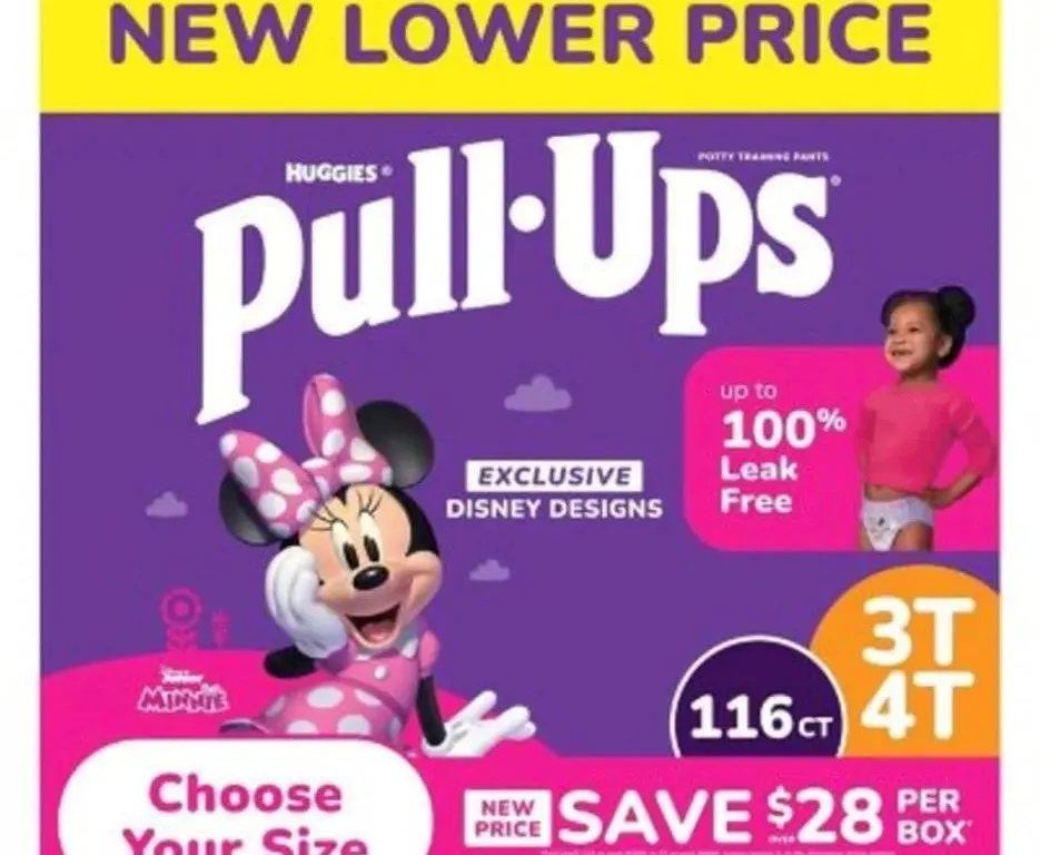Huggies Pull-Ups 3T-4T 116ct