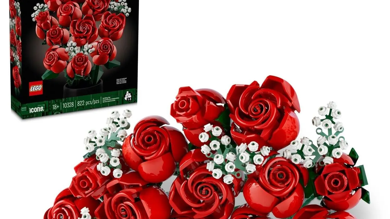 Lego 10328 Bouquet Of Roses Building Set