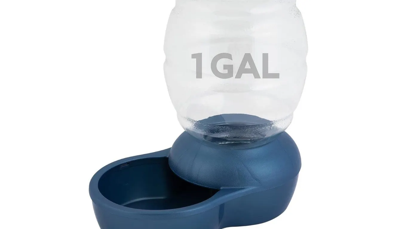 Petmate Replendish Gravity Waterer 1 Gal Blue