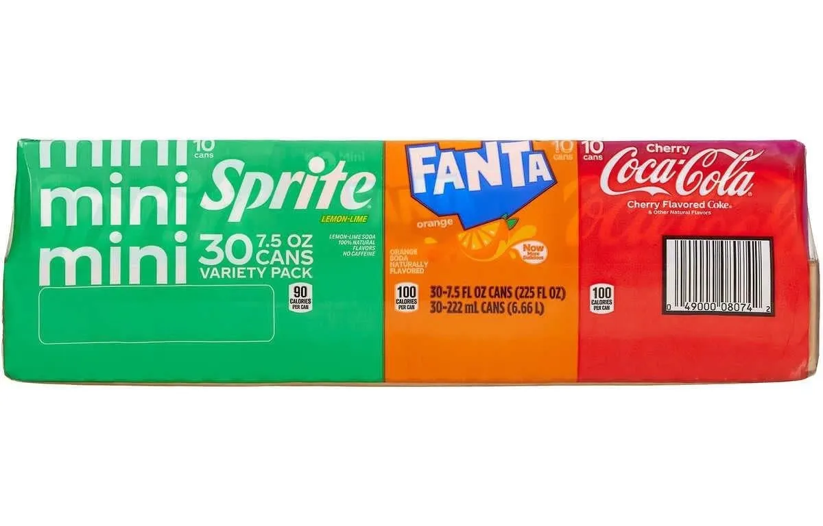 Coca-Cola Soda Variety Pack 7.5oz 30pk