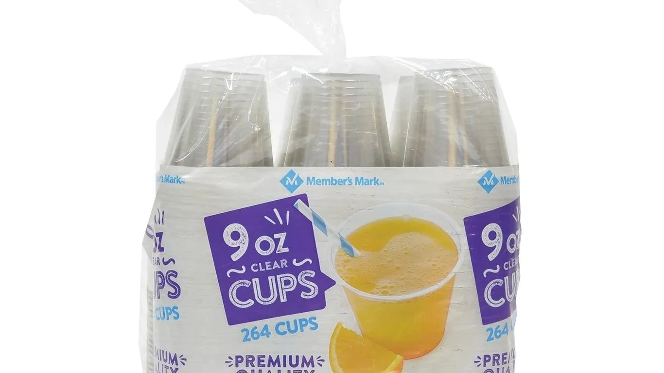Clear Plastic Cups 9 oz 264ct